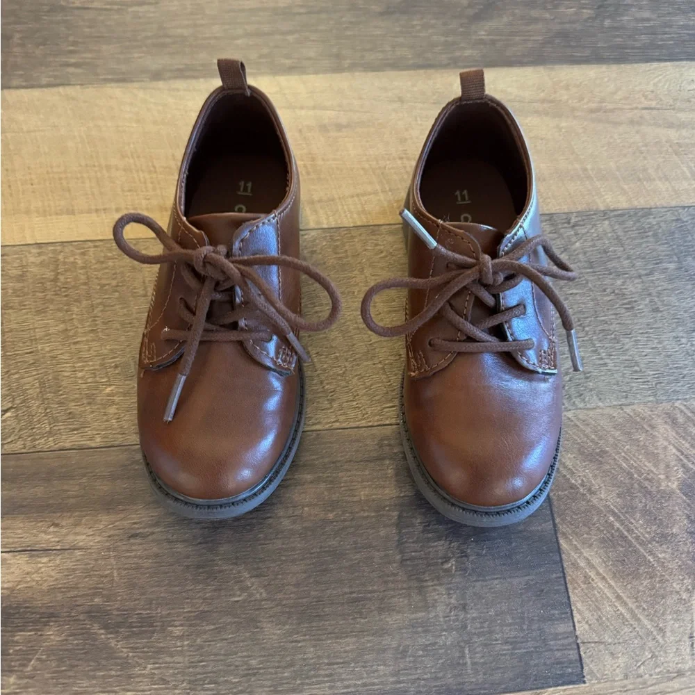 Carters Brown Dress Shoes